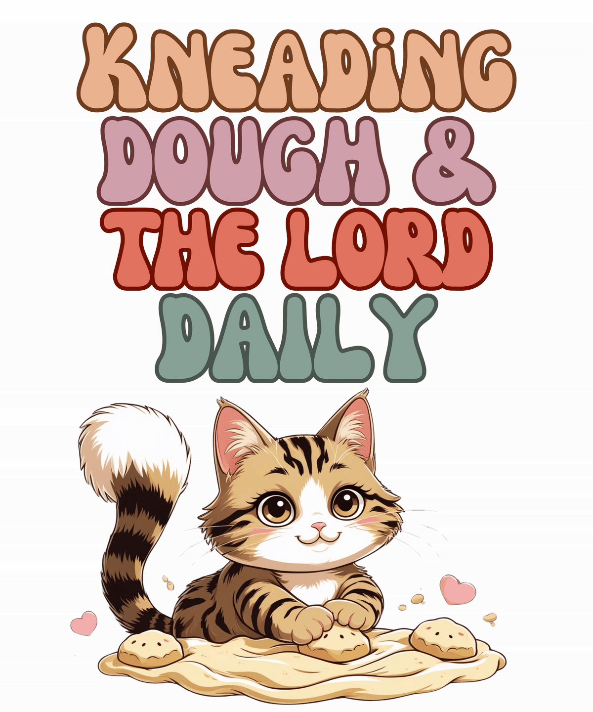 Permanent Decal - Kneading Dough & The Lord Daily