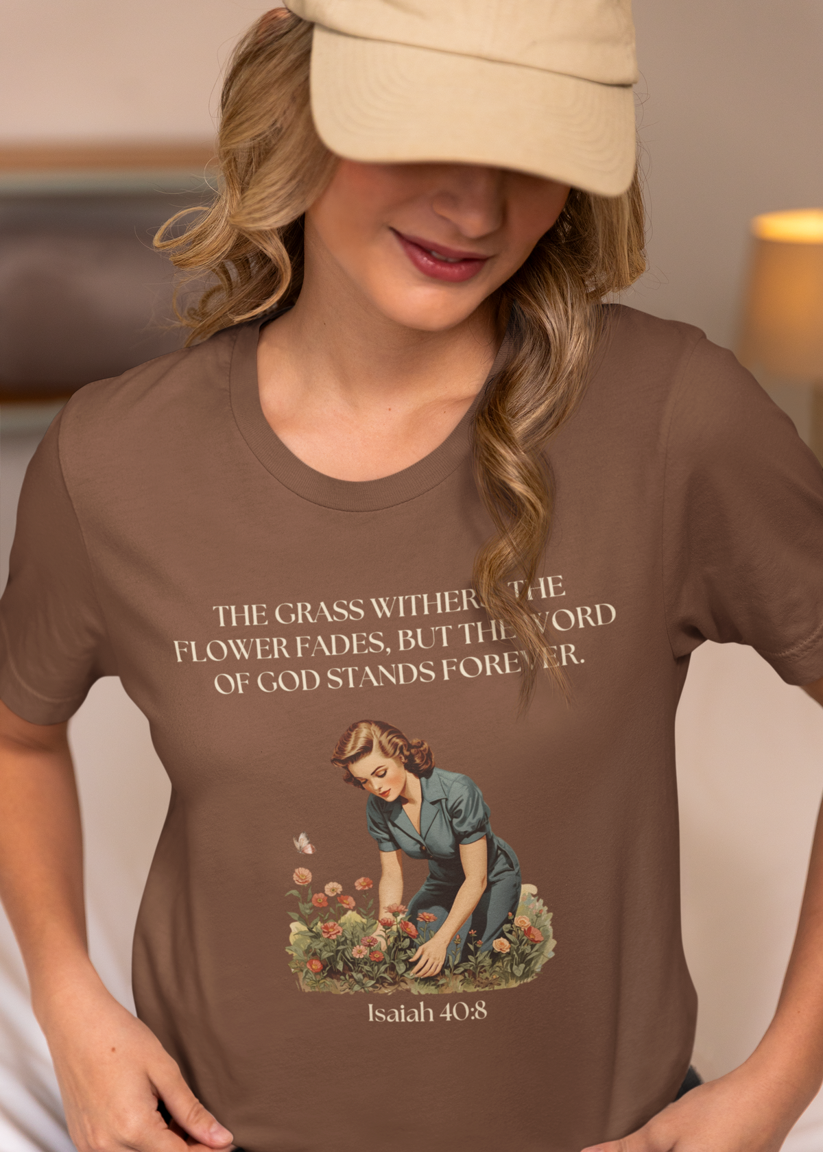 Word of God Stands Forever - Tee (Vintage Brown)