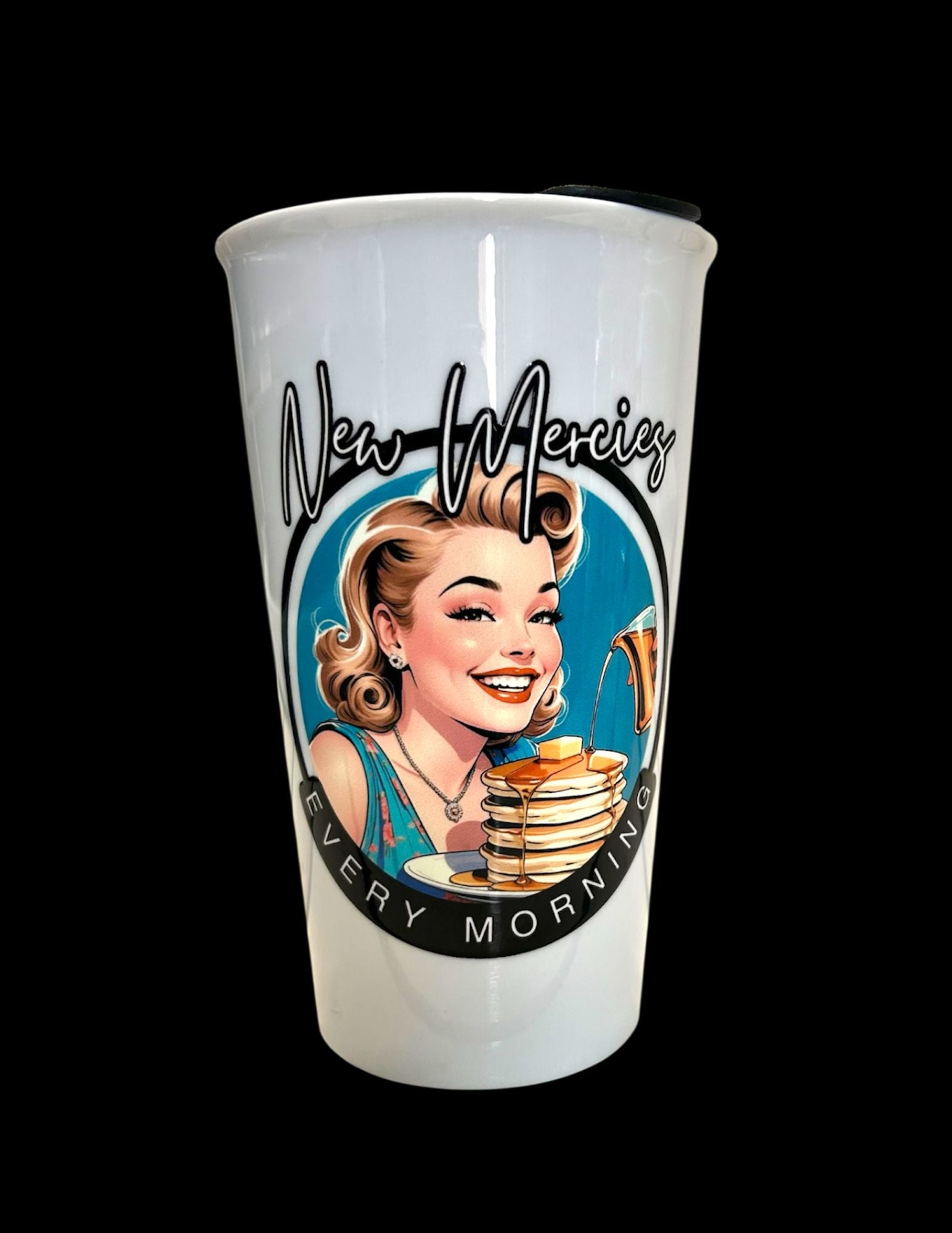 New Mercies - 12 oz Travel Tumbler