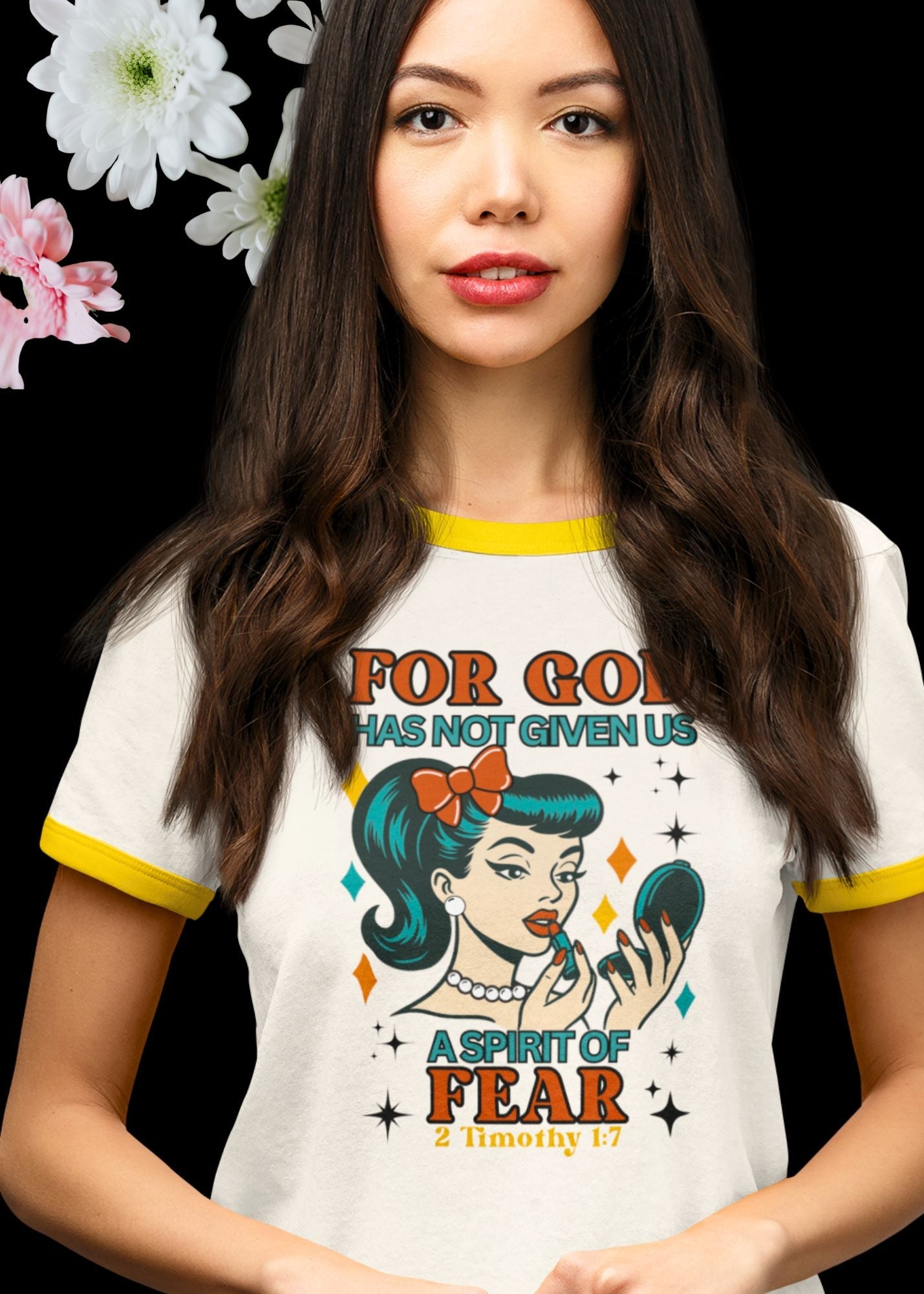 Ringer Scripture tee