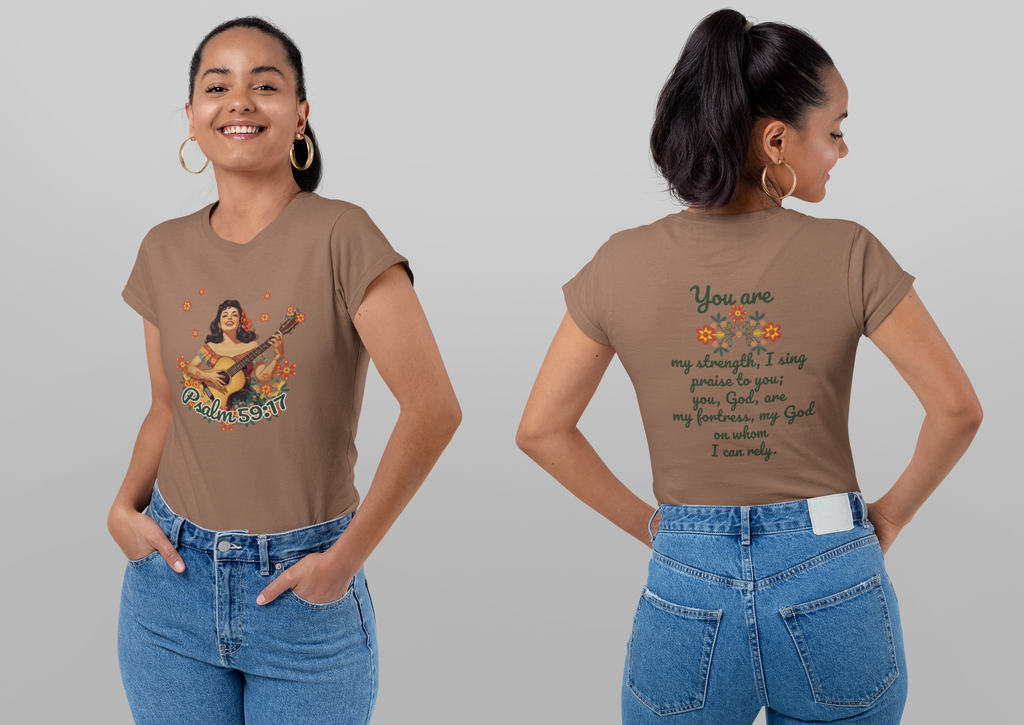 I Sing Praise Tee - Vintage Brown