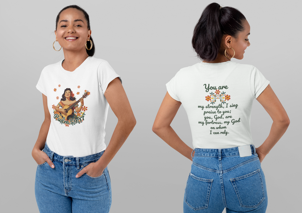 I Sing Praise Tee - White