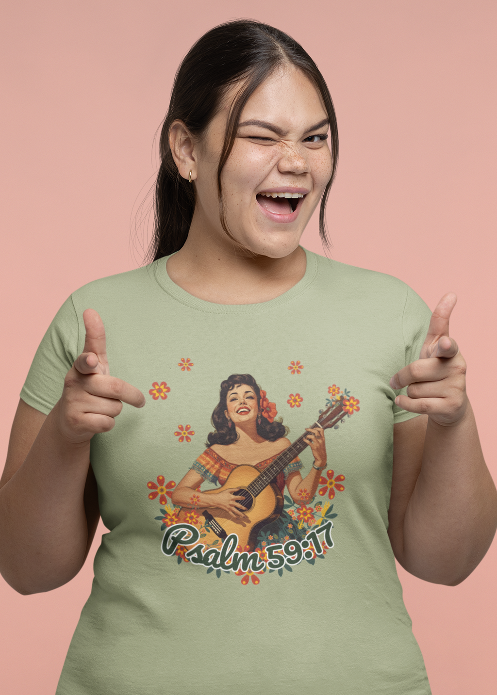I Sing Praise Tee - (Sage Green)