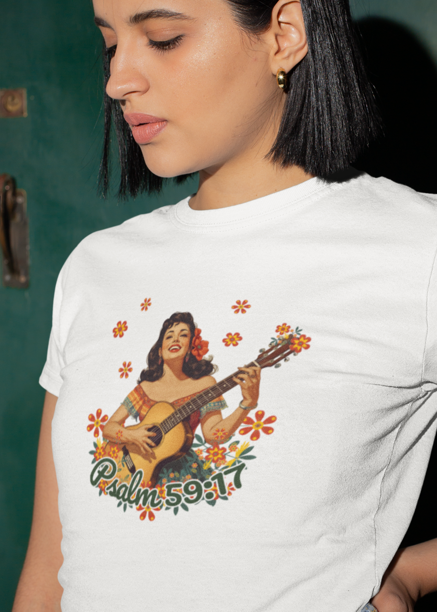 I Sing Praise Tee - White